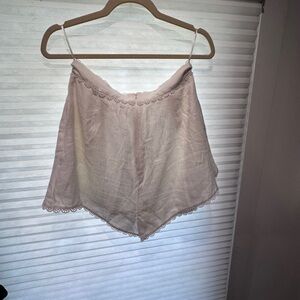 Zimmermann ivory/cream linen Short size 2